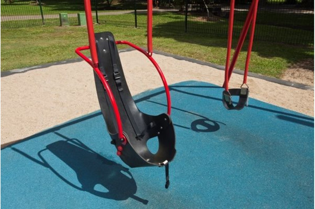 All Abilities Adult Disabled high back support Swing